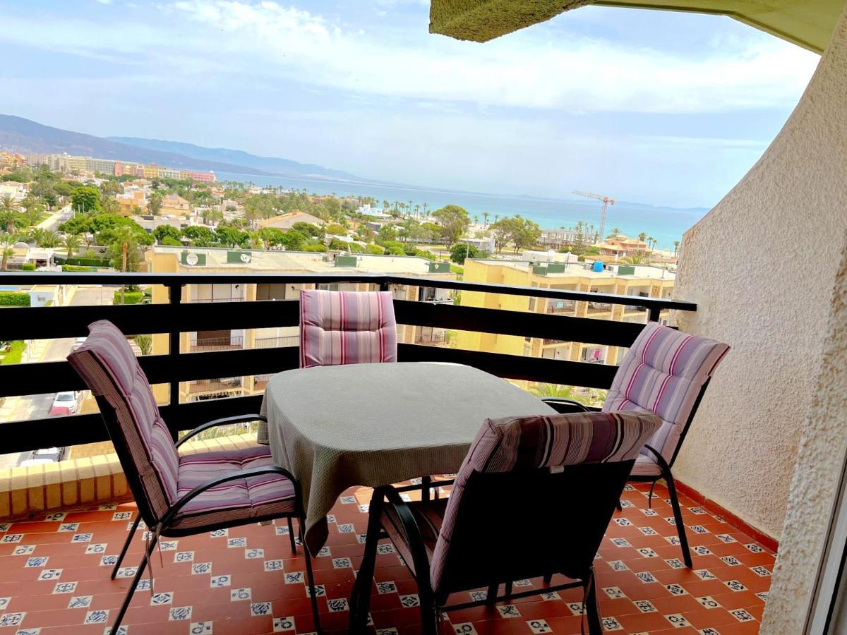 Apartamento Roquetas De Mar Urbanizacion, 2 Dormitorios, Gran Terraza Con Vista Al Mar, Wi-Fi, Parking Y Piscina Zewnętrze zdjęcie