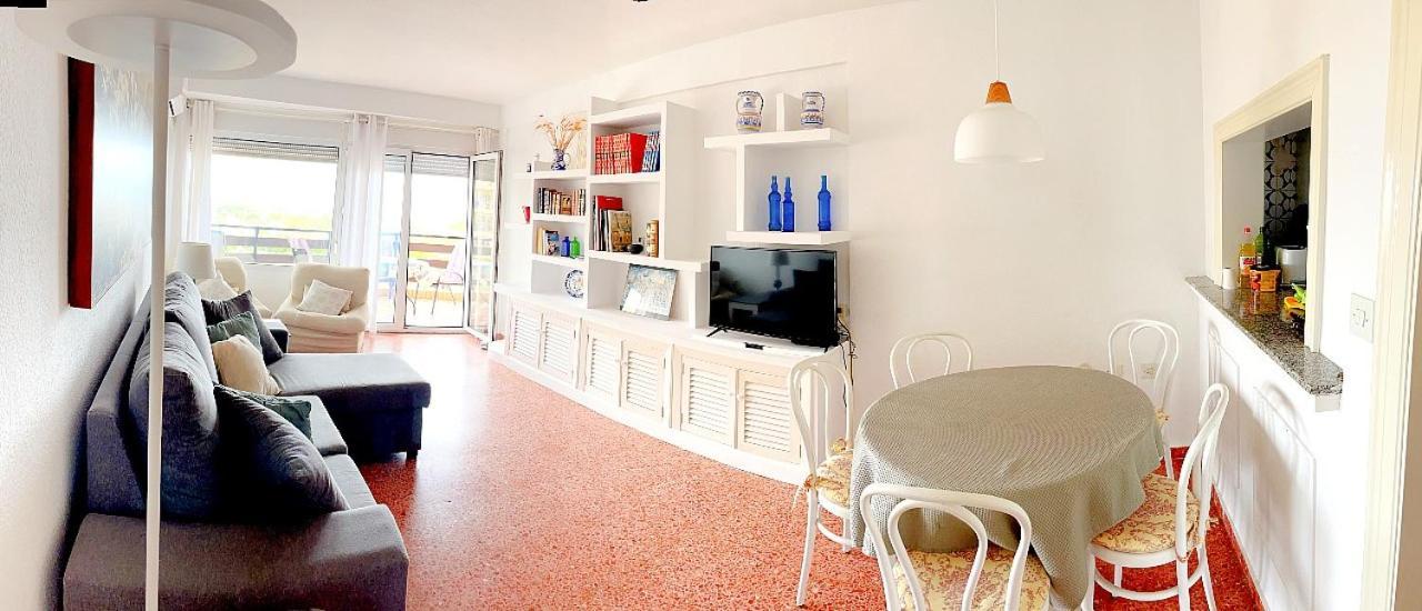 Apartamento Roquetas De Mar Urbanizacion, 2 Dormitorios, Gran Terraza Con Vista Al Mar, Wi-Fi, Parking Y Piscina Zewnętrze zdjęcie