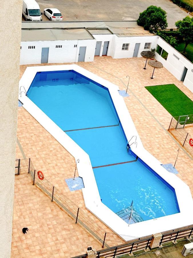 Apartamento Roquetas De Mar Urbanizacion, 2 Dormitorios, Gran Terraza Con Vista Al Mar, Wi-Fi, Parking Y Piscina Zewnętrze zdjęcie